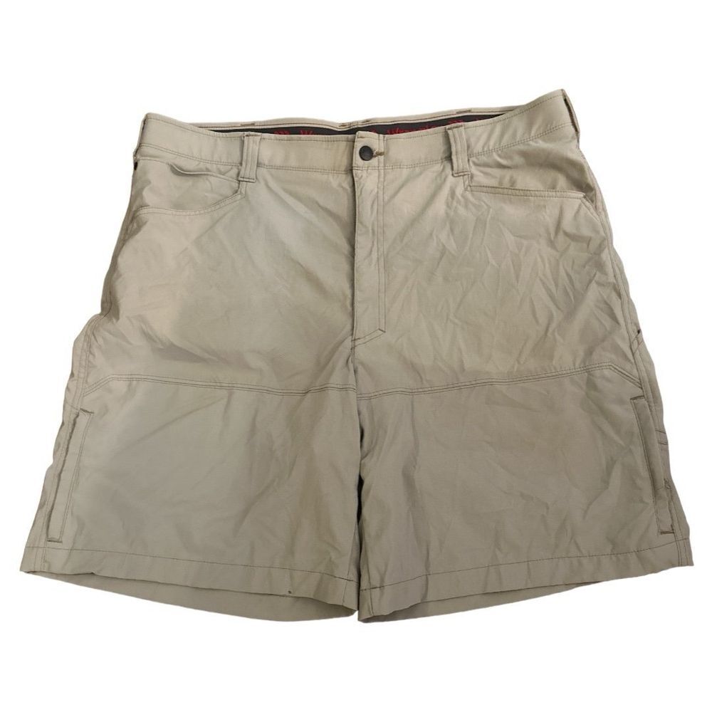Outdoor Hiking Shorts Utility Cargo Pockets Activewear Casual Beige‎ Size 40